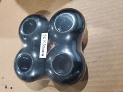 Bam Margera Skateboard Wheels Black And White Vintage