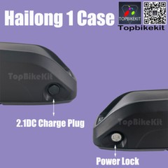 Ebike Hailong 1 Battery case 36V / 48V for 52pcs 18650 cells + Holder+Controller