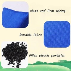 20 Pcs Mini Bean Bags for Tossing Games – Colorful Small Cornhole Bags 2″ x 2…