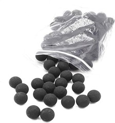 .68 Cal Rubber Training Balls for Paintball Gun, Reusable (100 Count)