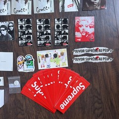 Supreme Sticker & Accessories Lot – Gucci Mane Shower Cap Bouncy Ball And More