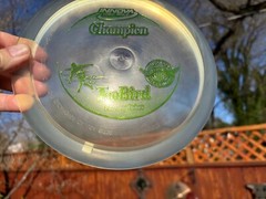 2013 Champion Teebird Disc Golf Innova Brinster Jolly Launcher ICE Rare #1713