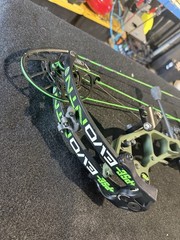 PSE EVO NTN LH Compound Bow Green/Black 70lb 29in Draw Fast Eddie Spot Hogg