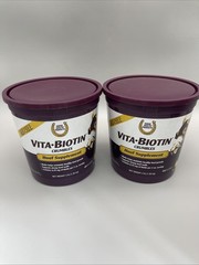 Lot Of 2 Vita Biotin Crumbles Horse Hoof Supplement 3 Lbs Each (6lbs Total)