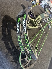 PSE EVO NTN LH Compound Bow Green/Black 70lb 29in Draw Fast Eddie Spot Hogg