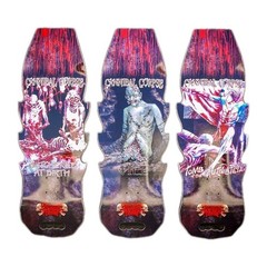 ALL 3 Creature x Cannibal Corpse EXPLICIT Censored Blind Bag Skateboard Deck SET