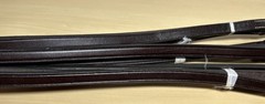 3 Pairs New Ovation Sellerie Dark Brown Leather 54″ Reins
