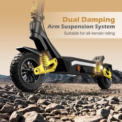 Electric Scooter for Adult 30MPH 48V 30AH 1200W Off-road E-Scooter 62 Mile&25MPH