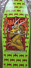 Powell Peralta Steve Caballero Bats And Dragons Skateboard Deck Signed Green…