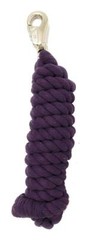AJ Tack 10 Foot Cotton Lead Rope with Bull Snap