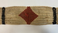 Vintage Mohair Wool Horse Saddle Cinch Girth Western Tack Diamond Pony