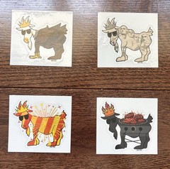 GOAT USA Stickers (Singles and Sets)*FREE SHIPPING*PICK YOUR OWN*NEW AND RARE*
