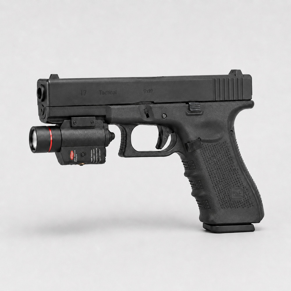 WE 17 Air Pistol Adjustable Hop-Up CO2 Airsoft Pistol 320-340 FPS Semi Auto