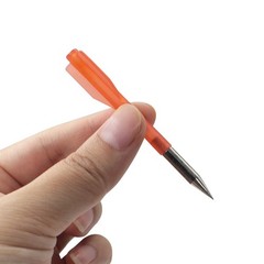 Red 7.6cm Short Slingshot Darts – 6mm Thick, Metal Tip, Plastic Body for Hunting