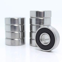 1/2 inch Bearings, 1/2 x1-1/8 x5/16 inch R8-2RS Double R8-2rs(10 Pack) 10