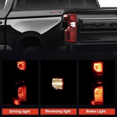 Tail Light Compatible With 2019-2024 Chevy Silverado 1500 2500HD 3500HD