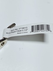 Koch 2-1/2″ Rope Cleat 7pk