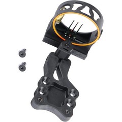 3-Pin 0.019 Fiber Optics Bow Sight with Rheostat Light for Compound Recurve Bow