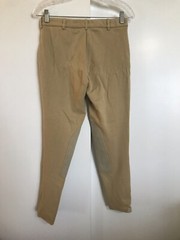 ON COURSE Breeches Knee Patch Tan 26 Cotton Blend