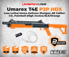 Umarex T4E by P2P HDX .68 Caliber CO2 Training Paintball Marker 2292306