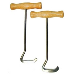 Wooden Handle Boot Pulls – Pair of Durable Boot Hooks for Effortless Boot Pul…