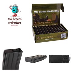 Elite Force , Black 140 Rounds, Pack of 10