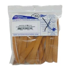 48 Count Gateway Feathers 5″ Right Wing: Parabolic Desert Brown