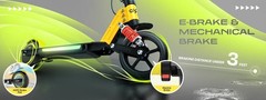 Aigo E3 Rainbow Kids Electric Scooter – Foldable Electric Scooter with LED Deck