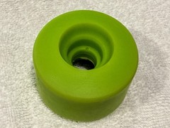NOS 80’s Peralta Two Rats Skateboard Wheels Vintage Rat Bones GREEN