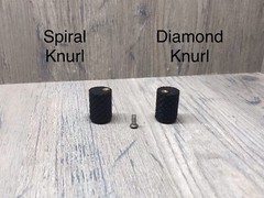 2 Custom Thumb Release Knob/Buttons