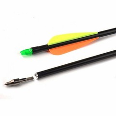 12Pcs 30inch Fibreglass Archery Arrows OD8mm Field Hunting Target Broadhead Tool