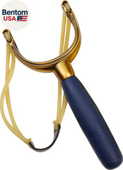 Slingshot with Metal Alloy Fork, Slingshot Toy with Rubber Band for Adults, Outd