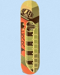 SUPER RARE Alien Workshop Skateboard Deck Steve Berra Glugs 7.8 NOS 2006 Vintage