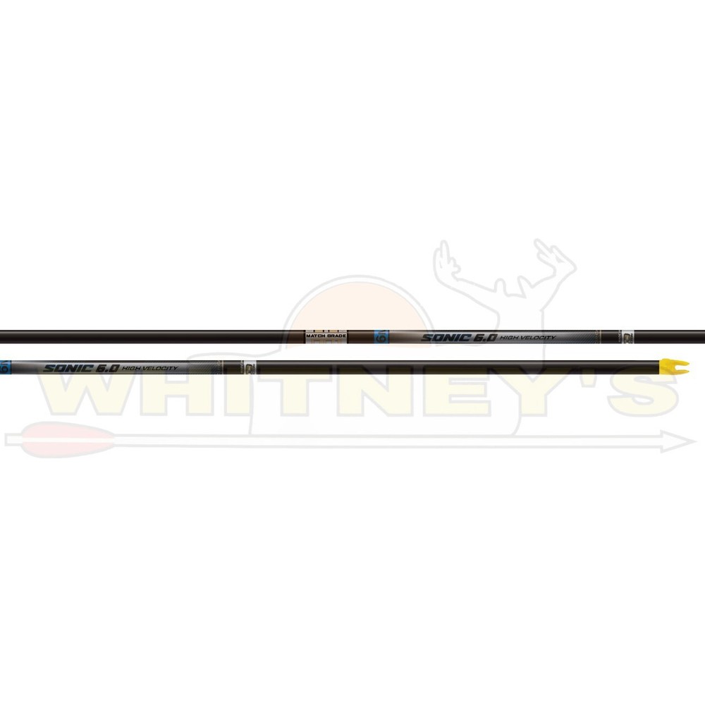 Easton Archery Sonic 6.0 Match Grade Shafts – 340 – 12pk – 930663