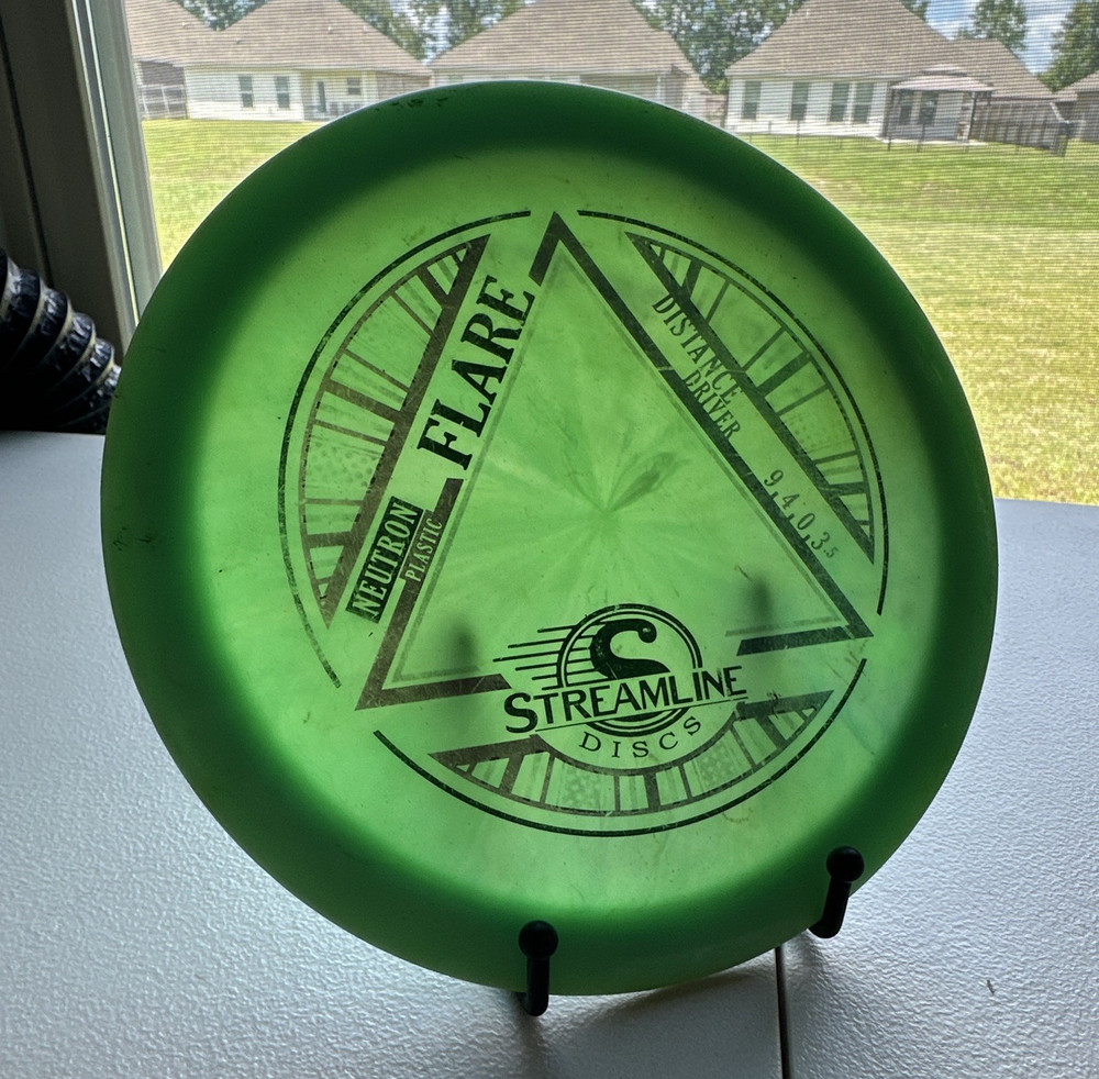 Streamline Discs Neutron Flare Distance Driver Green 9 4 0 3.5