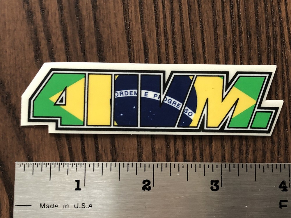 Vintage NOS 411 Video Magazine Skateboard sticker 411VM