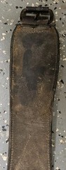 Vintage Leather Saddle Cinch Strap/Girth 34″ Long 4″ Wide