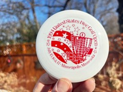 1994 United States Open New Wham-O MINI Disc Golf #44 (Free Frisbee Pin)