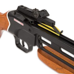 150 lb Avalanche Trail Blazer Wood Bow Crossbow Wooden Stock w/ Arrows Bolts