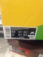 Nike SB Dunk Low Pro QS Skate Shoes Game Royal/Sail Grey Fog US 9.5 D