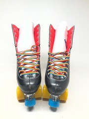 Moxi Rainbow Rider SkatesAsphalt Black10.0