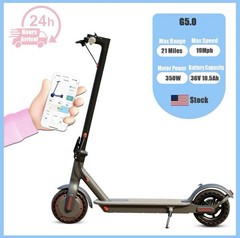 G5.0 Scooter 36V 10.5AH High Capacity Battery 21Miles Long Range 19Mph