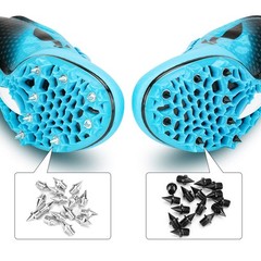 1/4 Inch Track Spikes, 120 Pieces Alloy Steel Spikes for Track Shoe Spikes Re…