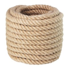 Manila Rope 3/4 Inch x 50 Feet, Twisted Thick Rope for Landscaping, Crafts, S…