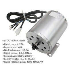 48v 1800w Brushless Motor Electric Scooter E Bike Motorcycle DIY Conversion Kit