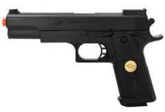 Double Eagle Colt .45 M1911 Replica Spring Airsoft Pistol P169 FPS 250 Scale 1:1