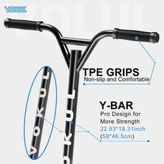 VOKUL Complete Pro Stunt Scooter for Kids, Boys Girls, Teens High Performance…