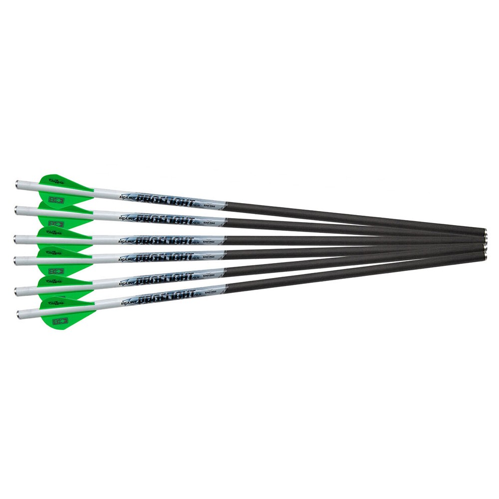 EXCALIBUR ProFlight 2″ Blazer Vane Crossbow Carbon Arrows 6 Pack – 16.5/18/20″