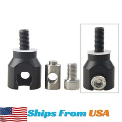 Archery Bow Quick Disconnect Adapter Stabilizer Bar Aluminum Recurve Compound US
