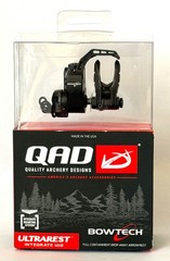 QAD Ultrarest Integrate MX2 Bowtech Drop-Away Arrow Rest, Black – Left Hand